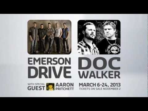 CMT Hitlist Tour 2013 - Emerson Drive, Doc Walker & Aaron Pritchett (Teaser 1)