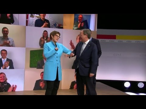 Mixed reactions to Laschet's election in Düsseldorf