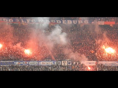 Ostderby mit Pyroshow! RB Leipzig vs 1.FC Magdeburg 3:1 RBL zieht ins DFB-Pokal-Viertelfinale ein!
