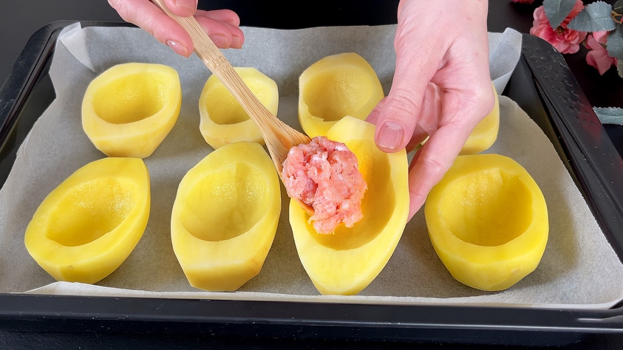 ❗️The most delicious potato recipe. 💯 Potato dinner in 10 minutes