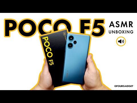 POCO F5 ASMR Unboxing
