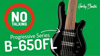 Video thumbnail for Harley Benton - No Talking - B-650FL - Just Playing by Harley Benton
