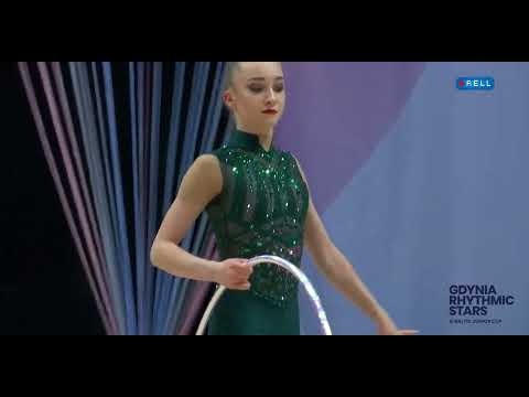 Khrystyna Pohranychna Hoop Qual 31,100 - Gdynia Rhythmic Stars 2023