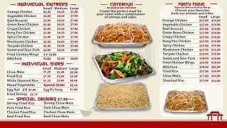 Exacto Digital Menu Board 818-275-2403 - China Wok 2