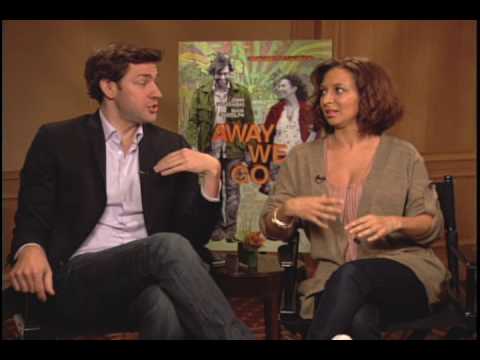 John Krasinski and Maya Rudolph, full-length interview at San Francisco's Ritz-Carlton