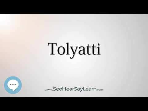 Tolyatti (How to Pronounce Cities of the World)💬⭐🌍✅