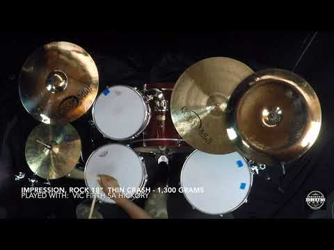 Impression, Rock 18  Thin Crash   1,300 grams