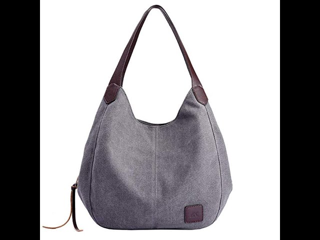 Vídeo relacionado con SECWL Bolso de Mano Informal de Gran Capacidad para Mujer, Bolso de Hombro de Lujo para Mujer, Bolso Cruzado de Cuero Vintage para Mujer