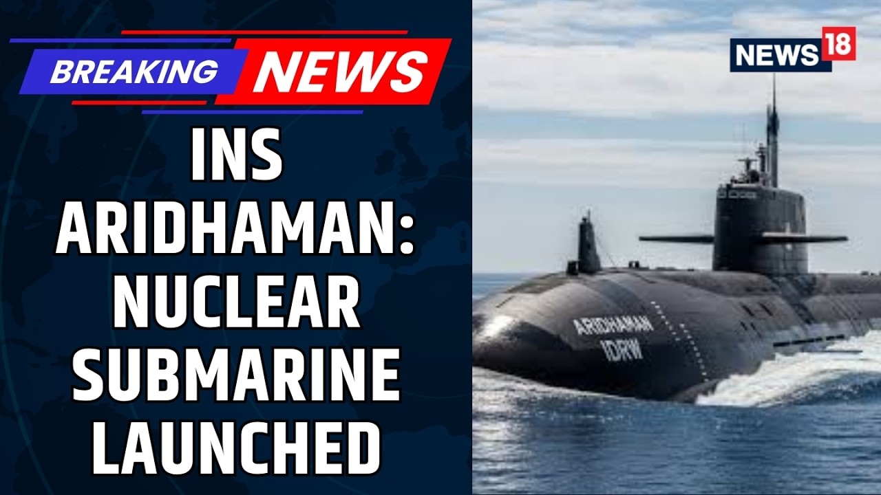 Indian Navy set to commission nuclear submarine INS Aridhaman today | Nuclear Submarine | News18