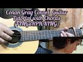 Connell Conan Gray Guitar Tutorial With Chords TABS Full Lesson