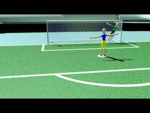 Zlatan och Isaksson i straffläggning.