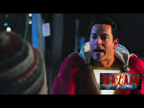 Shazam! (Clip 'What Are Your Superpowers?')