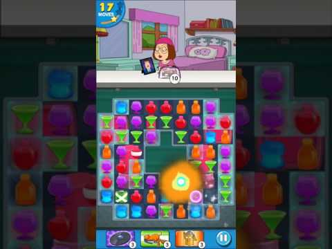 Family Guy - Another Freakin' Mobile Game : Level 38 - 3 stars! No Boosters!