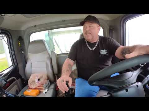 How to shift and split gears in an 18 speed transmission on a semi