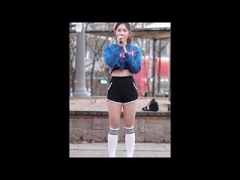 161201 립버블 (LipBubble) 류아 - 이젠 그랬으면 좋겠네 (Cover) 직캠 @홍대 버스킹 Fancam by -wA-