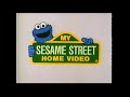 Opening To My Sesame Street Home Video Count It Higher 1988 VHS