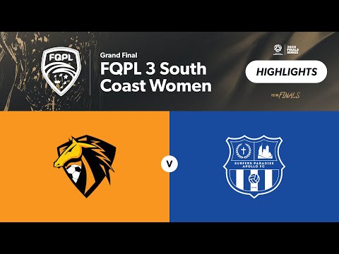 FQPL 3 South Coast Women Grand Final - Musgrave FC vs. Surfers Paradise Highlights