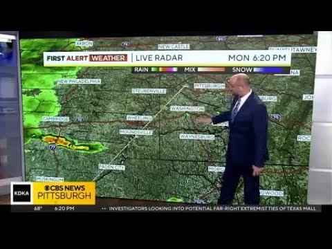 KDKA-TV Evening Forecast (5/8)
