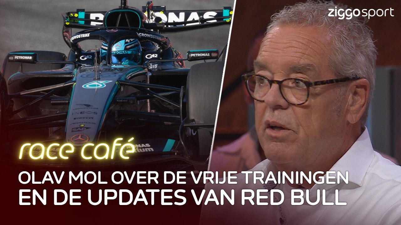 Mol: 'Antonelli rijdt Russell gewoon op een halve seconde.'🗣️| Race Café 26/06/2026