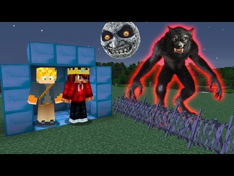 BASE SECRETA 100% SEGURA CONTRA O LOBISOMEM NO MINECRAFT