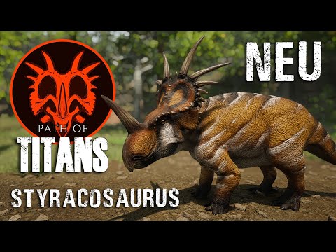 NEU! STYRACOSAURUS in PoT! GANZE MAP spielbar! - Neues Update in Path of Titans