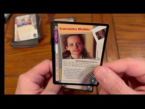 X-Files CCG (1996) Booster Pack Unboxing