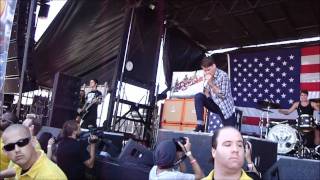 Attack Attack - Pick a Side @ Warped Tour 2011 Wheatland, CA