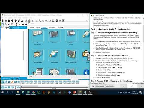 10.2.2.7-Packet Tracer-DNS and DHCP Servers #ProdiUMB