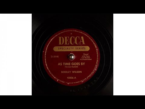 Dooley Wilson - As Time Goes by (1943)