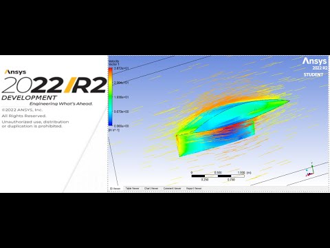 ANSYS R2 2022 BAISIC TUTORIAL FLUENT FOW SOLAR CAR