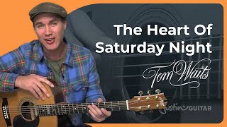 The Heart Of Saturday Night - Tom Waits | Easy Guitar Lesson