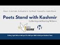 Poets Stand With Kashmir
