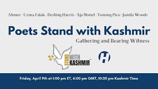 Poets Stand with Kashmir