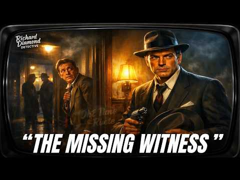 Richard Diamond Detective: The Witness Who Could Save a Man From the Electric Chair | Old Time Radio