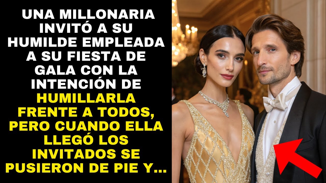 La MILLONARIO invitó a su EMPLEADA a su fiesta con la intención de HUMILLARLA pero al llegar