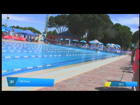 Serie 3 dei 100 Dorso  Assoluti Femmine Master - 14 Memorial Andrea Bettiol