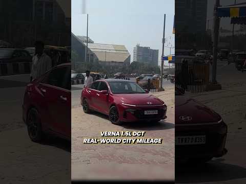 Hyundai Verna 1.5L Turbo Petrol DCT Real-World Mileage! #V3Certified
