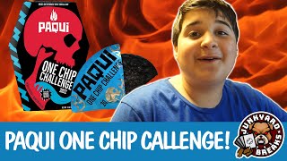 The Kid tries the Paqui One Chip Callenge 2022.  Yikes!