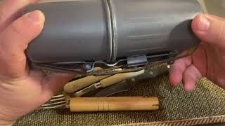 Розпакування лота (Вінтажний набір столових приборів SCOF France) з Віоліті. Відгук Віоліті