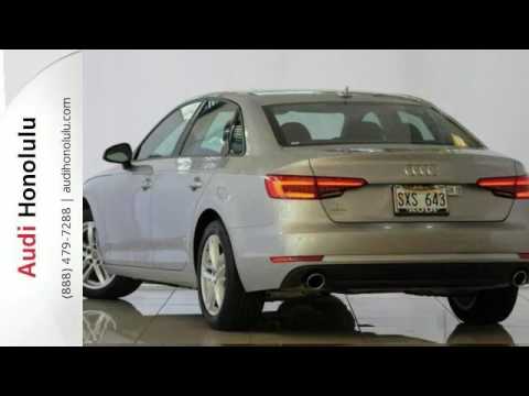 Used 2017 Audi A4 Honolulu, HI #E1343 - SOLD