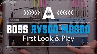 First Look & Play - Boss RV-500 Reverb & MD-500 Modulation