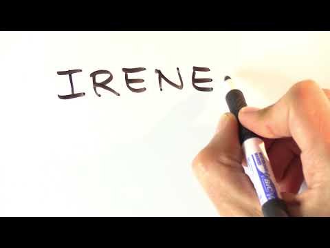 Cómo se escribe Ireneo en inglés