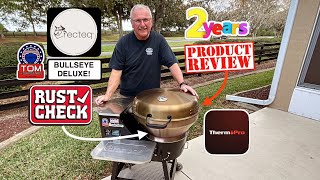 Recteq Bullseye Deluxe Pellet Grill! / 2-Year Review / Rusting Stainless Steel?