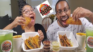 BEST MEXICAN TACOS MUKBANG