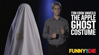 Tim Cook Unveils the Apple Ghost Costume