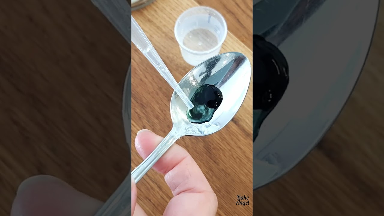 How to make black frosting with food coloring? Tipseri