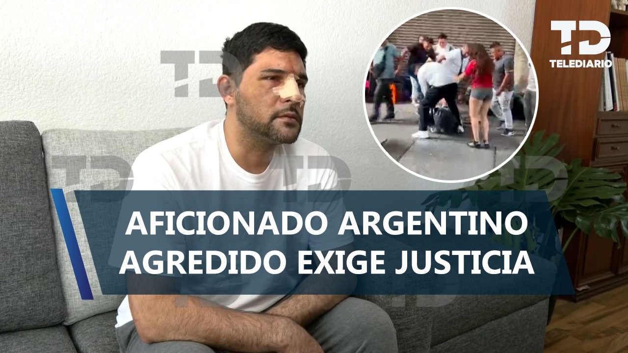 Paulo, aficionado argentino, es golpeado en Fan Fest de CdMx durante la final del Mundial 2026