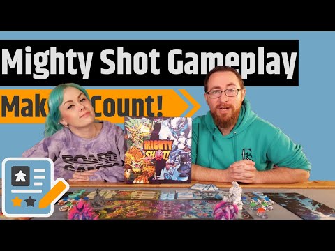 Mighty Shot! Gameplay - Crokinole Meets King of Toyko
