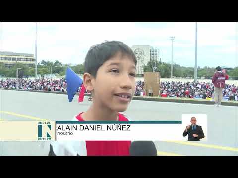 Tributo al Héroe Nacional de Cuba en La Habana