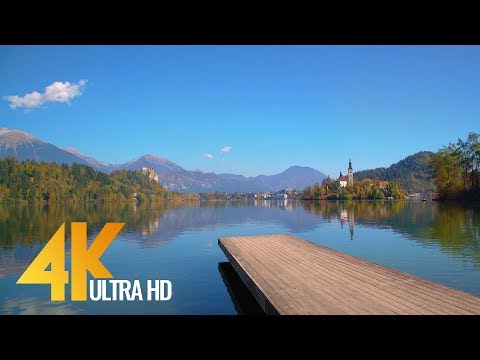 Incredible Bled Lake in Slovenia 4K Scene with Music - Trailer